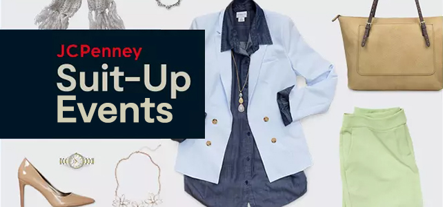 Dress for Success with JCPenney: Online Suit-Up Event 2023 - SuperMall