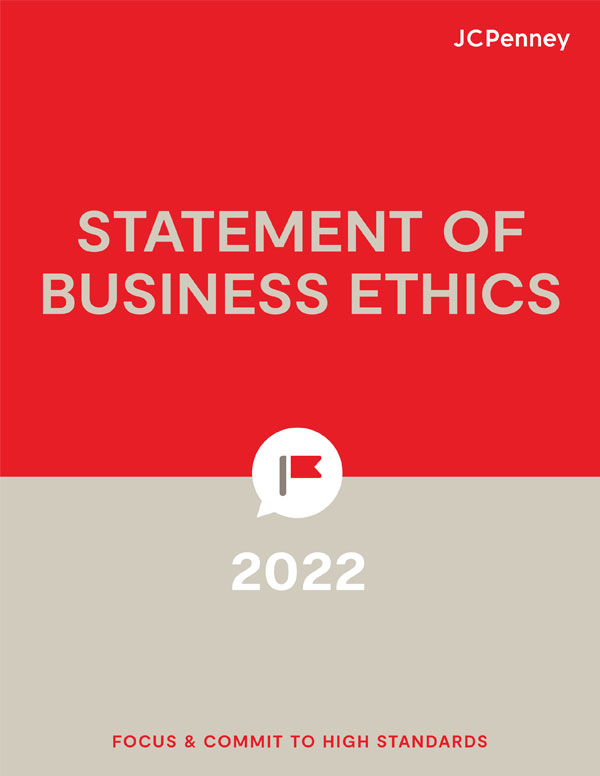 JCPenney Statement of Business Ethics